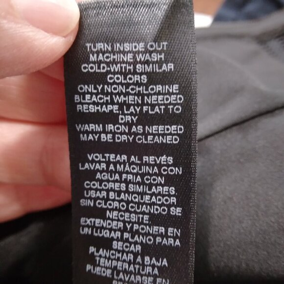 WHBM | Momento Multi Tweed Blazer Jacket Black‎ Navy Gray | Size 4 - Picture 10 of 10